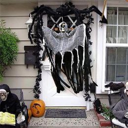 Autres fournitures de fête de fête Halloween suspendu crâne fantôme maison hantée décoration accessoires d'horreur pendentif intérieur extérieur maison porte bar décor 220922
