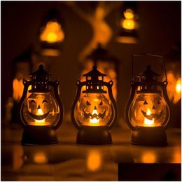Andere feestelijke feestartikelen Halloween Pompoen Windlamp Licht op Lantaarn Thuis Bar School Decoraties Drop Delivery Tuin Dh4S6