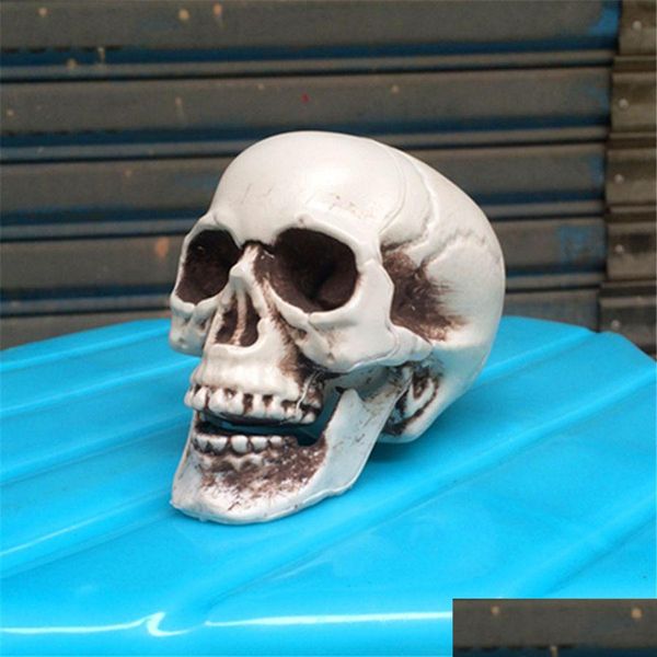 Otros suministros festivos para fiestas Halloween Skl Prop Scary Simation Plastic Decor Skeleton Props para Haunted House Roombreak Bar Jk1909 Dh4Rh