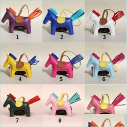 Autre fête des fêtes fournit des femmes de chevaux sac Pendant mini pu. keychain dames sac à dos clés clés