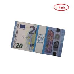 Andere feestelijke feestartikelen Prop Geld Kopie Speelgoed Euro Realistisch Nep Britse bankbiljetten Papier Doe alsof Dubbelzijdig Drop Delivery Home Ga Dhadr3JUW