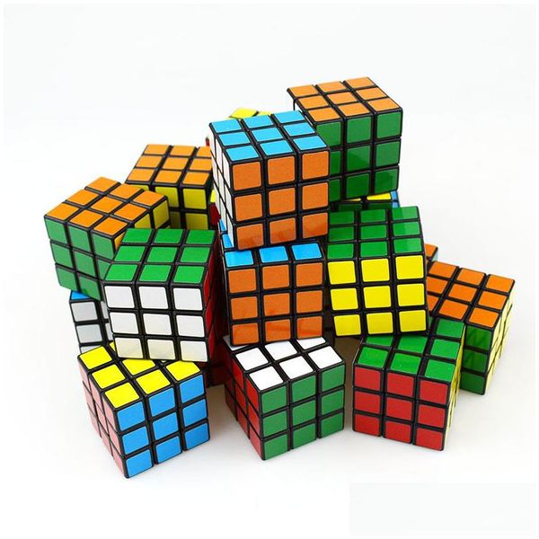 Otros suministros para fiestas festivas Puzzle Cube Mini Nivel 3 Juguetes para niños Principiante Scholar Garten Regalo Entrega de la gota Home Garden Dhlzw