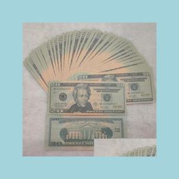 Andere feestelijke feestartikelen USA Dollor Banknote geld dollar prop paper cadeau feestje speelgoed valuta speelgoed nepkinderen nieuwigheidsfilm dhskr