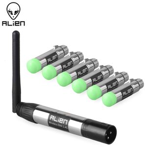 Overige flitsaccessoires ALIEN DMX512 Dfi-controller 2.4G draadloze zender-ontvanger voor Disco DJ Party Bar Stage Par Moving Head Beam Laserverlichting 230904