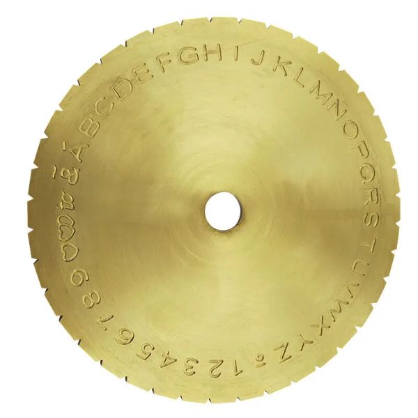 Otros diales de fuentes para la máquina de grabado en el anillo interior, herramientas de joyería, herramientas de fabricación de anillos accesorio