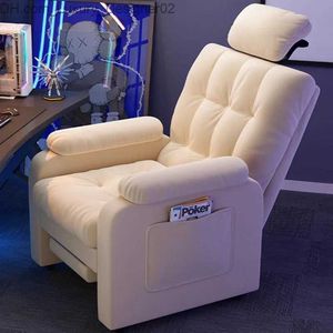 Autres meubles Support de pieds en mousse à mémoire de forme Chaise de jeu Confortable Luxe Relax Chaise de jeu mignonne Fauteuil d'étude moderne Mobilier de bureau de jeu Q240129