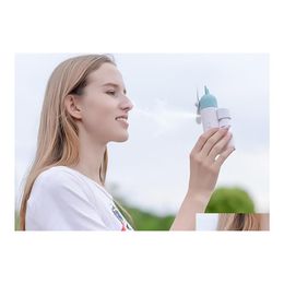 Andere meubels zomer high fashion mini fan draagbare handwater spray cool USB oplaad schip drop levering home tuin dhjn4