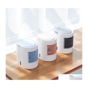 Andere meubels Zomer High Fashion Mini Portable Movable Hand Airconditioner Koelventilator Koeler USB Chargable Cooling Humidi DHRV3