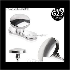 Autre G23 Titanium Micro Anchor Body Piercing Jewelry Skin Diver Dermal Drop Delivery 2021 Vbfso