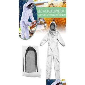 Andere tuinbenodigdheden FL Body Beekee kleding Professionele Imkers Bee Protection Suit Safty Veil Hat All Apparatuur 220602580 DHI7V