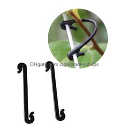 Autres fournitures de jardin Raisin Treillis Kiwi Tige Vigne Clips Fixation en plastique Plante Support Titulaire Fruits Boucles Crochets Xbjk2301 Drop Del Dhluq