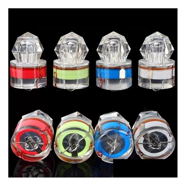 Autres fournitures de jardin LED Supplie Deep Drop Sous-marine Diamant Pêche Clignotant Appât Lure Squid Strobe Sea Fish Lampe Livraison Dhepo