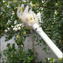 Andere tuinbenodigdheden Patio Lawn Home Tools Fruit Picker Supplie Collection Picking Head Tool Catcher Device Greenhouse Hook Drop Lever