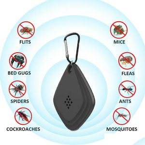 Andere tuinbenodigdheden USB trasonische anti -mug -moordenaar Werent Outdoor Insect Insect Repeller Electronic Roach Control Pest afwijzen Drup Dhpik