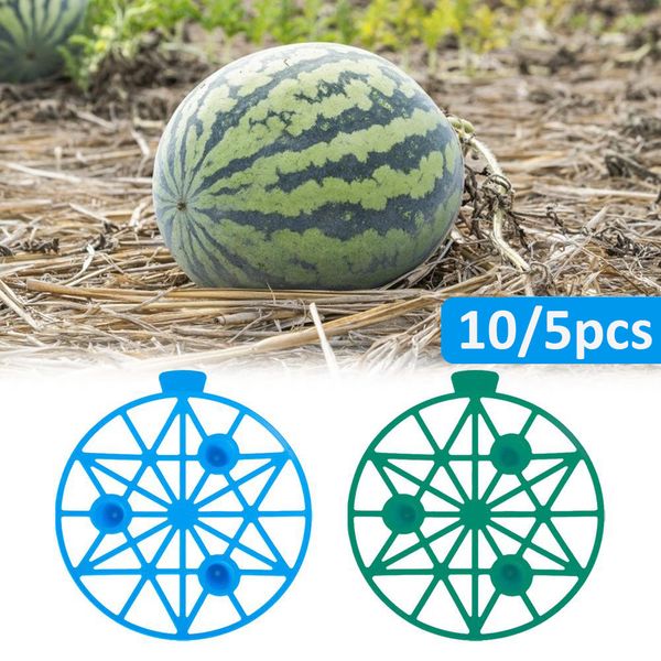 Autres outils de jardin 10 5PCS Melon Berceau Support Support Jardinage Pastèque Titulaire Plantation En Plastique Plateau Stable pour Melons Fruits 230704