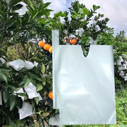 Autres outils de jardin 100 pièces sacs en papier de Protection des fruits pour les raisins de pêche contre les insectes pochette étanche lutte antiparasitaire 230707