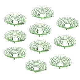 Autres outils de jardin 10pcs support de fraise vert treillis d'escalade maison pilier de vigne support de cadre léger plante support de fruits en plastique 230707