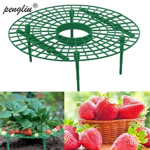 Other Garden Tools 51020 PCS Strawberry Stand Frame Holder Balcony Planting Rack Fruit Support Plant Flower Climbing Vine Pillar Gardening 230422