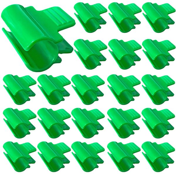 Autres outils de jardin 60pcs Serre Pinces Film Couverture Filet Tunnel Cerceau ClipsSerre Ombrage Filet Tige Clips Pour Plante Support 230422