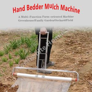 Andere tuingereedschap Handbed mulch machine kleine agrarische automatische film drukken handleiding multifunctionele boerderij 2304222222220