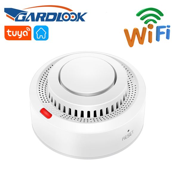 Autre GARDLOOK Wifi détecteur de fumée capteur alarme Protection incendie sécurité à domicile Tuya Smart Life APP 221014