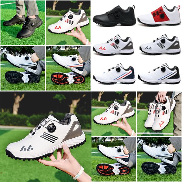 Autres produits Goalf Chaussures de golf professionnelles Hommes Femmes Vêtements de golf de luxe pour hommes Chaussures de marche Golfeurs Baskets athlétiques Homme GAI