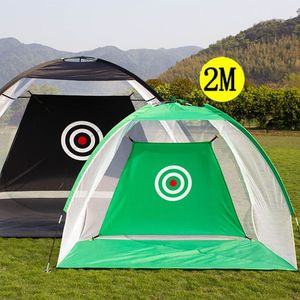 Andere golfproducten 2M Oefennet Tent Strike Cage Outdoor Indoor Grasland Mesh Mat Tuin Trainingsapparatuur Benodigdheden 230904
