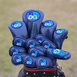 Autres produits de golf 3 couleurs G-Four Golf Club Driver Fairway Woods Hybrid Ut Putter and Mallet Putter G4 Golf Head Protection Cover 230817