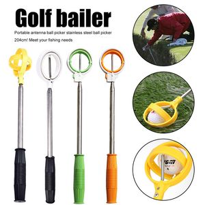 Andere Golf Producten 8 Secties Golf Ball Picker Golf Ball Retriever Telescopische Retriever Pick Up Grabber Claw Sucker Tool voor Water Golf Gift 230707