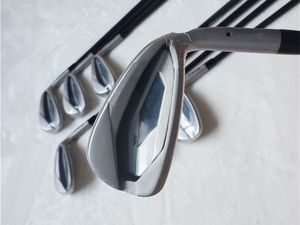 Autres produits de golf 8PCS 425 Fers Ensemble de fers Clubs 49SW RSSR Flex SteelGraphite Shaft With Head Cover 230612