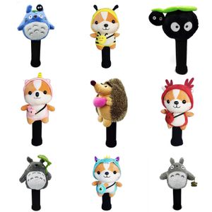 Autres produits de golf Toutes sortes d'animaux Couvre-chefs de golf Fit Up To Driver Fairway Woods Couvertures hybrides Hommes Lady Mascot Nouveauté Cadeaux de golf mignons 230705