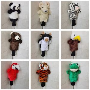 Autres produits de golf Animaux Golf Club Head Couvre UT Hybrid Rescue Headcovers Multi-style pour hommes femmes Drop 231101