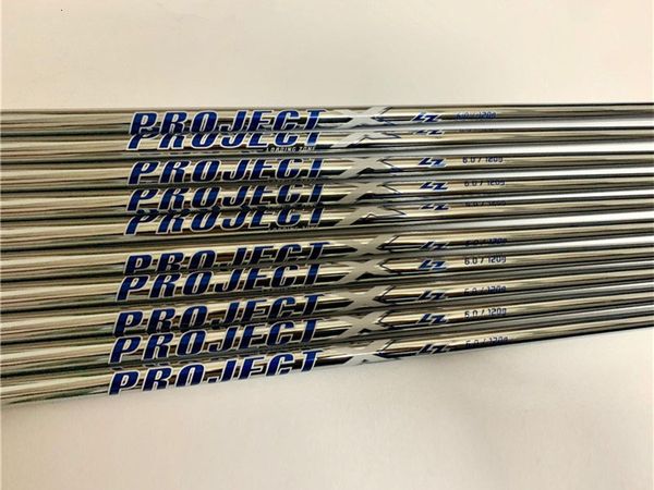 Otros productos de golf Palos de marca 10PCS PROJECT X LZ 5560 Eje de acero 0370 para hierros 230726