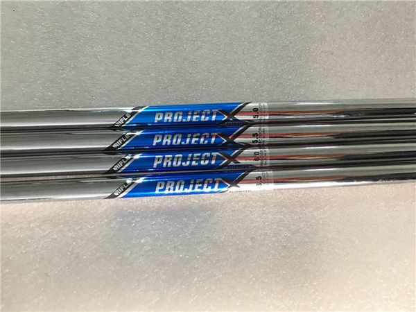 Otros productos de golf Palos de marca 10PCS PROJECT X 50556065 Eje de acero 0370 para hierros 230629