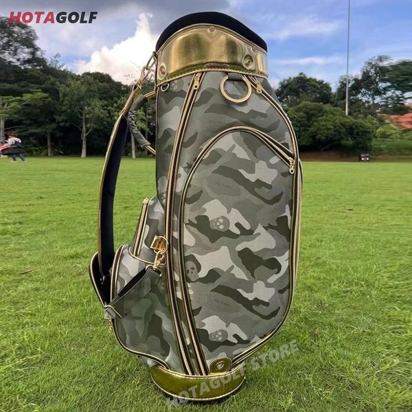 Autres produits de golf Sac de golf professionnel imperméable en nylon léger de camouflage norme d'équipement de haute qualité 231114