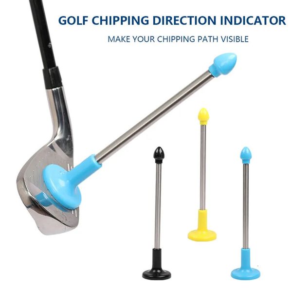 Otros productos de golf Indicador de dirección de corte Accesorios de práctica de palos de golf Mejorar la habilidad del juego de pelota Ayudas de entrenamiento Palo magnético para golfista 231010