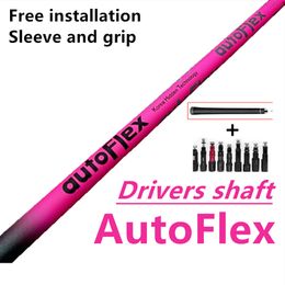 Autres produits de golf Drivers Shaft Autoflex SF505x SF505 SF505xx Flex Graphite Wood Free assembly sleeve and grip 230801