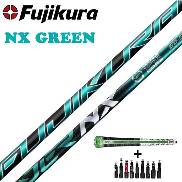 Otros productos de golf Eje de drivers Fujikura Speeder NX Verde Grafito altamente elástico Ejes de palo Flex RSRS Funda y empuñadura de montaje libre bvyh 230726