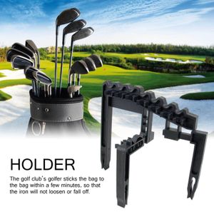 Andere golfproducten Duurzame Golf 9 Iron Club ABS Shafts Houder Stacker Past op elke maat tassen Holder Stand Organizer Golfaccessoires 230707
