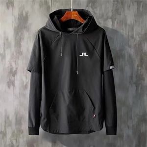 Otros productos de golf Ropa bordada para hombres y mujeres Primavera Otoño Camiseta de manga larga Chaqueta deportiva con capucha Top 231011