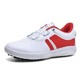Otros productos de golf Zapatos de golf unisex de moda Zapatillas de deporte casuales de colores mezclados Calzado antideslizante para hombres y mujeres de talla grande 36-46 HKD230727