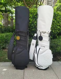 Andere golfproducten G fore Bag G4 Waterproof Stand Package Wit Zwart Kleur Travel Men Caddy Club Lady 230308