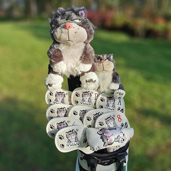 Autres produits de golf Couvre-chef de club de golf Couvre-chef en bois Protégez le couvre-chef Accessoires de golf Putter Golf Iron Club Head Cover 231114