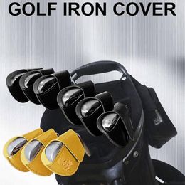 Autres produits de golf Ensemble de couvertures de fer de golf 10pcs Golf Club Iron Club Head Covers Wedge Iron Protective Headcover Golf Club Head Covers pour fer / pilote 230907