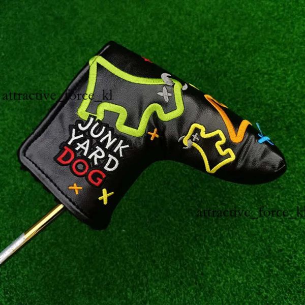 Autres produits de golf Golf Putter Cover Golf Club Head Covers pour Putter PU Lame en cuir Putter Headcover 520