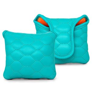 Andere golfproducten Golf Putter Cover Mallet Putter Headcover Wit oranje mint Golf Club Putter Head Covers 230629