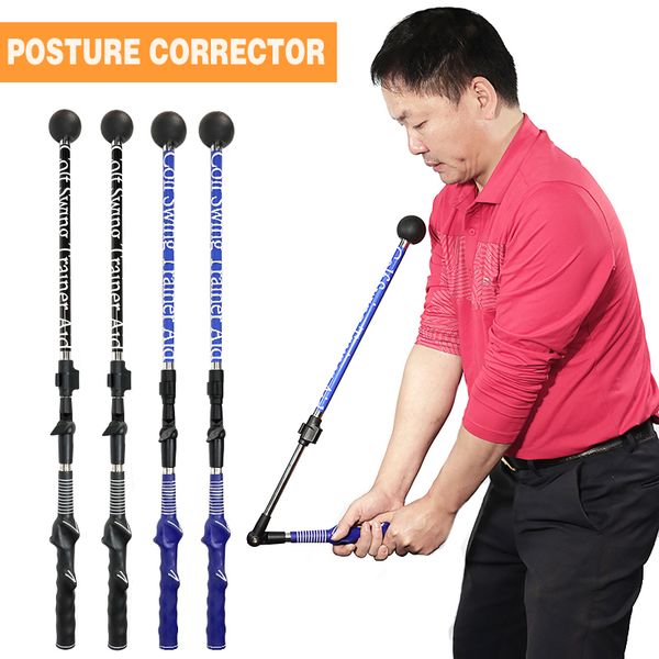 Otros productos de golf Ayuda para entrenamiento de swing de golf Corrector de postura de palo Práctica Ayuda para entrenador de swing Mejora la bisagra Rotación del antebrazo Luz de giro del hombro 230317