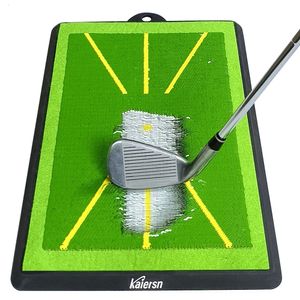 Autres produits de golf PAD DE TRACINE DE HAUTE QUALITÉ POUR LA SWING DÉTECTION BATTING BALL trace Mat Mat Path Tads Practice 231128