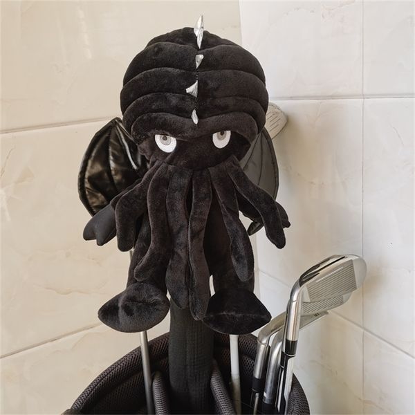 Otros productos de golf Limited Cthulhu Driver Head Cover Demon Octopus con tentáculos Plush 460cc Wood Headcover para hombre 221114