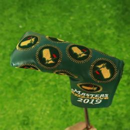 Andere golfproducten Master Golf Club Blade Putter Mallet Putter Headcover Flowers Snow Sun Happy Golf Blade en Mallet Putter Hoofdbeschermingshoes 230912
